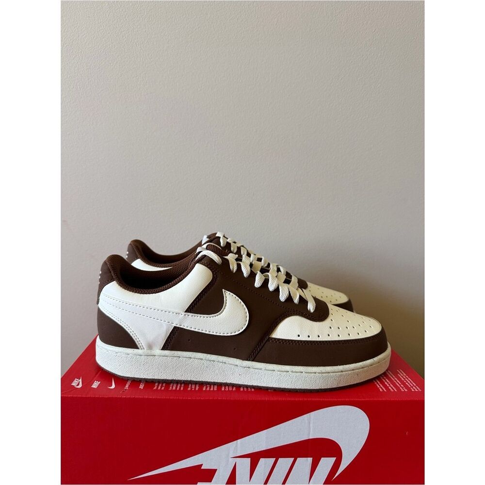Nike Court Vision Low Cocoa Brown IM1652-101 Women’s Size 10